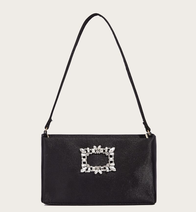 Black Stone Detailed Bag - Image 1