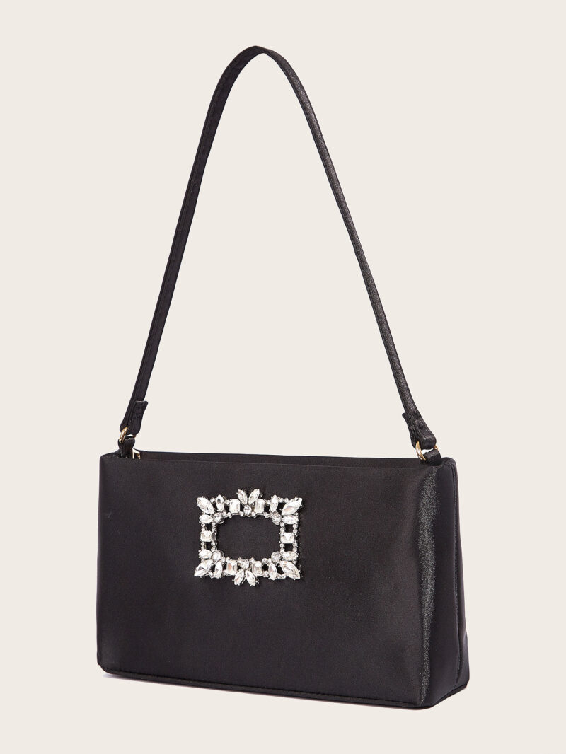 Black Stone Detailed Bag - Image 3